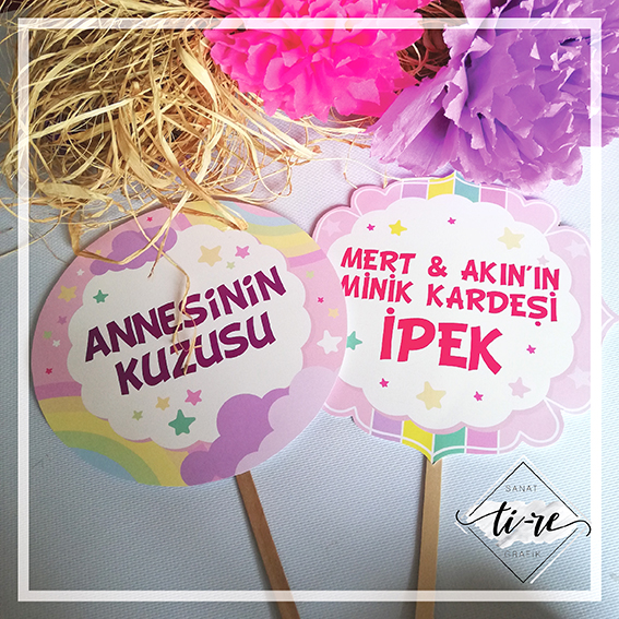 DOĞUM GÜNÜ KONSEPT ORGANİZASYON ÜRÜNLER HEDİYELİK